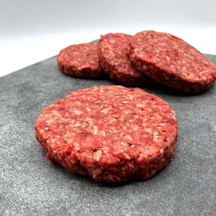 Steak & Red Onion Burgers