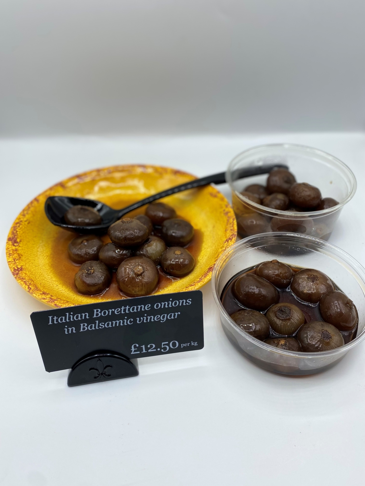 Italian Borettane Onions in Balsamic vinegar Millins of Tiptree